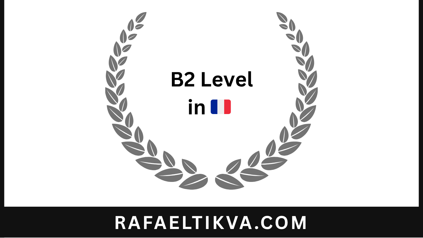 Pass a B2 level test in French